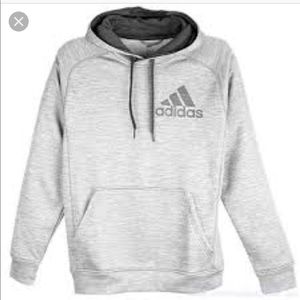 Gray adidas hoodie